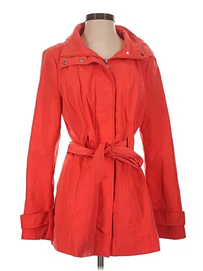 Pre-owned Calvin Klein Jacket In Red