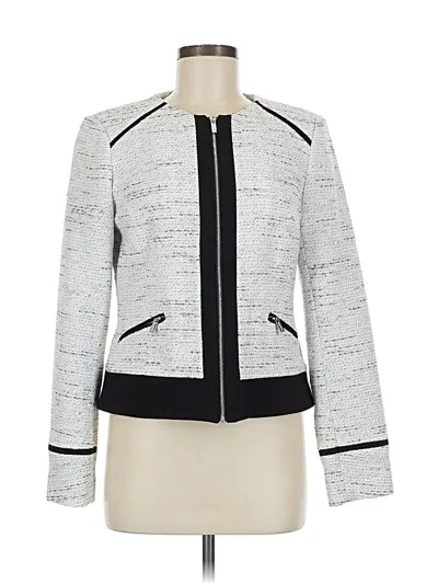 Pre-owned Calvin Klein Jacket In White