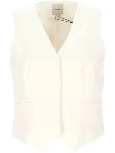 Calvin Klein Jackets In White
