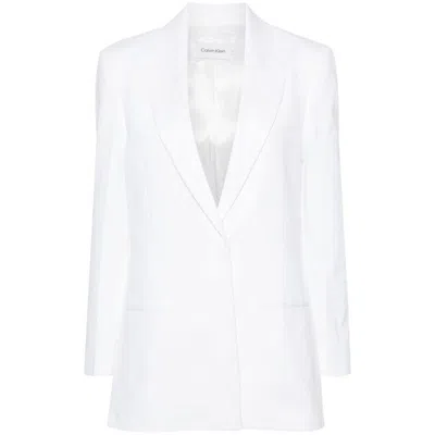 Calvin Klein Jackets In White