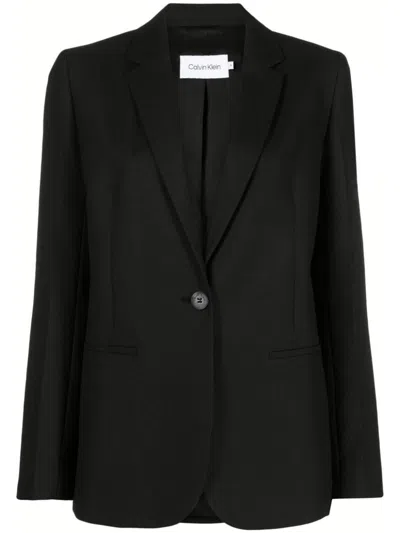 Calvin Klein Jackets In Black