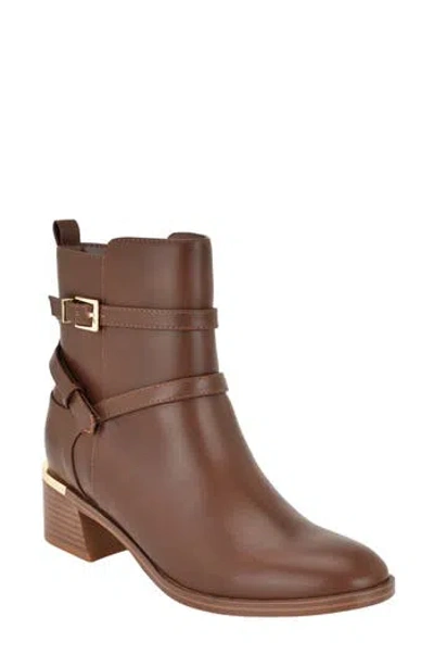 Calvin Klein Jansen Bootie In Brown