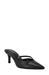 Calvin Klein Jansy Pointed Toe Mule In Black