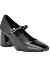 Calvin Klein Women's Jatlee Mary Jane Square Toe Block Heel Mary Janes In Black