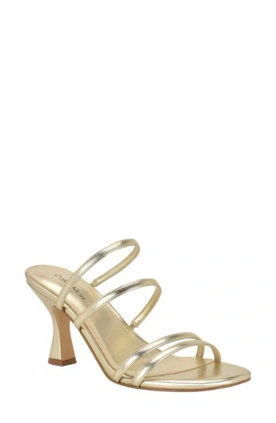 Calvin Klein Jayla Sandal In Animal Print