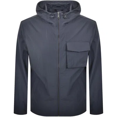 Calvin Klein Jeans Air Weight Hooded Jacket Blue