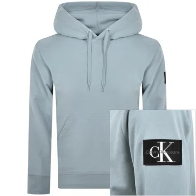 Calvin Klein Jeans Badge Hoodie Blue