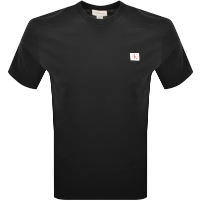 Calvin Klein Jeans Badge T Shirt Black