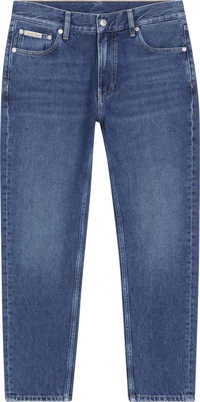 Calvin Klein Trousers Blue In Blu Blu E Verdi