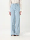 Calvin Klein High-waisted Jeans With Wide Leg In Denim