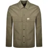 Calvin Klein Jeans Cargo Overshirt Jacket Khaki