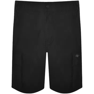 Calvin Klein Jeans Cargo Shorts Black