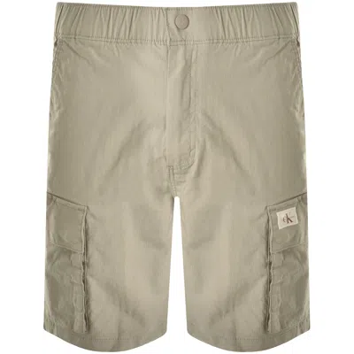 Calvin Klein Jeans Cargo Shorts Green