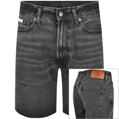 Calvin Klein Jeans Classic Denim Shorts Black