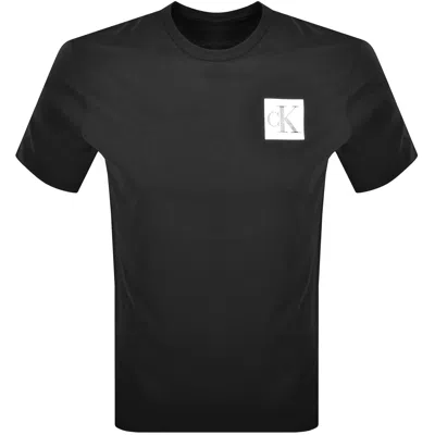 Calvin Klein Jeans Crew Neck T Shirt Black