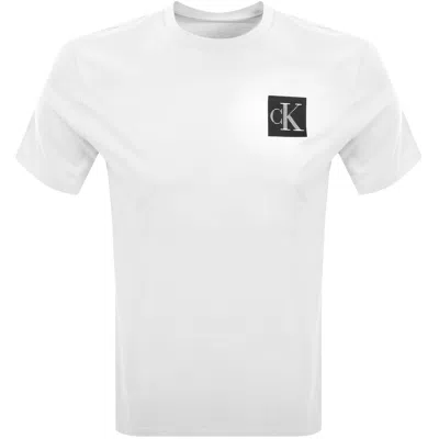 Calvin Klein Jeans Crew Neck T Shirt White