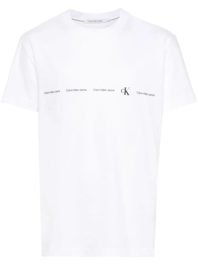 Calvin Klein Jeans Est.1978 Calvin Klein T-shirt Con Stampa In White