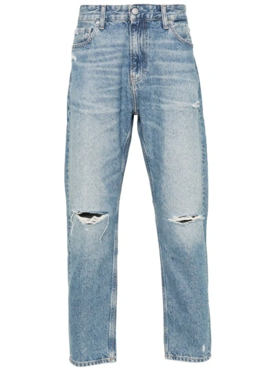 Calvin Klein Jeans Est.1978 Jeans Dritti In Blue