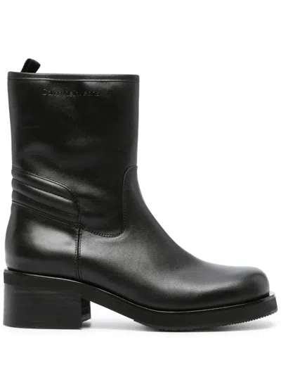 Calvin Klein Jeans Est.1978 Biker Boot In Black