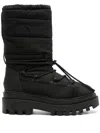 Calvin Klein Jeans Est.1978 65mm Logo-print Snow Boots In Black