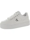 CALVIN KLEIN JEANS EST.1978 ALONDRA WOMENS FAUX LEATHER LIFESTYLE CASUAL AND FASHION SNEAKERS