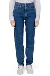 Calvin Klein Jeans Est.1978 Authentic Slim Straight Jeans In Blue