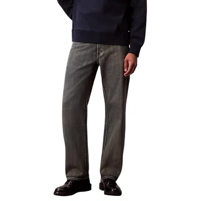 Calvin Klein Jeans Est.1978 Beige Cotton Relaxed Fit Jeans In Brown