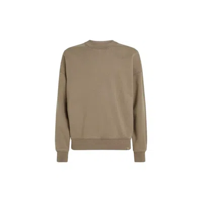 Calvin Klein Jeans Est.1978 Beige Cotton Sweater In Brown