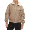 Calvin Klein Jeans Est.1978 Beige Polyamide Riciclata Jacket