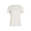 Calvin Klein Jeans Est.1978 Beige Recycled Cotton T-shirt In White