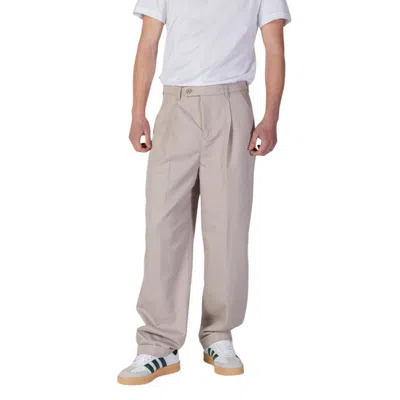 Calvin Klein Jeans Est.1978 Beige Recycled Polyester Pant In Neutral
