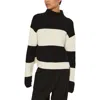 Shop Calvin Klein Jeans Est.1978 Black And White Cotton Sweater