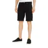 Calvin Klein Jeans Est.1978 Black Cotton Bermuda In Black