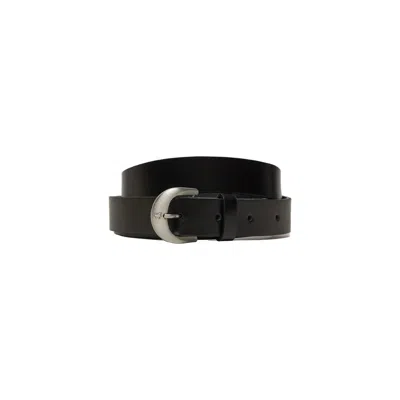 Calvin Klein Jeans Est.1978 Black Leather Belt
