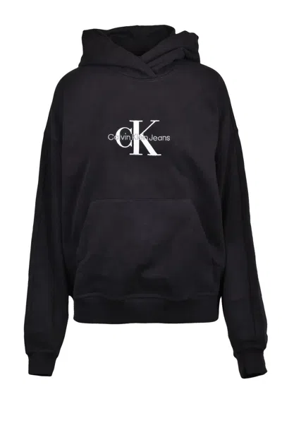 Calvin Klein Jeans Est.1978 Black Oversized Hooded Hoodie