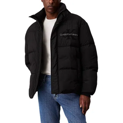 Calvin Klein Jeans Est.1978 Black Polyamide Riciclata Jacket