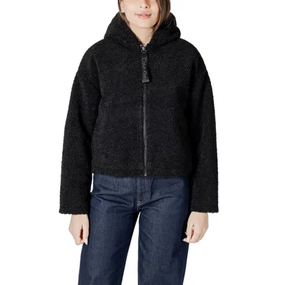 Calvin Klein Jeans Est.1978 Polyester Jackets & Women's Coat In Black