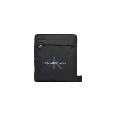 Calvin Klein Jeans Est.1978 Black Recycled Polyester Messenger Bag
