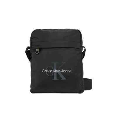 Calvin Klein Jeans Est.1978 Black Recycled Polyester Messenger Bag