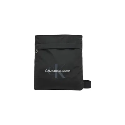 Calvin Klein Jeans Est.1978 Black Recycled Polyester Messenger Bag