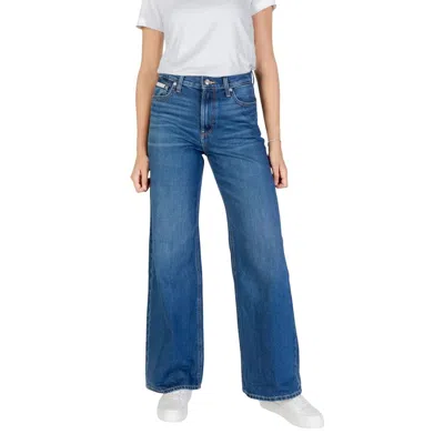 Calvin Klein Jeans Est.1978 Blue Cotton Boyfriend Jeans