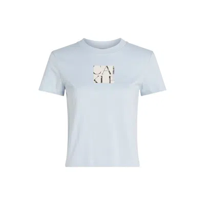 Calvin Klein Jeans Est.1978 Box Graphic T-shirt In Blue