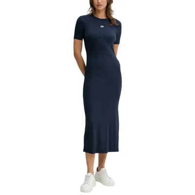 Calvin Klein Jeans Est.1978 Blue Modal Long Dress