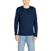 Calvin Klein Jeans Est.1978 Blue Recycled Wool T-shirt