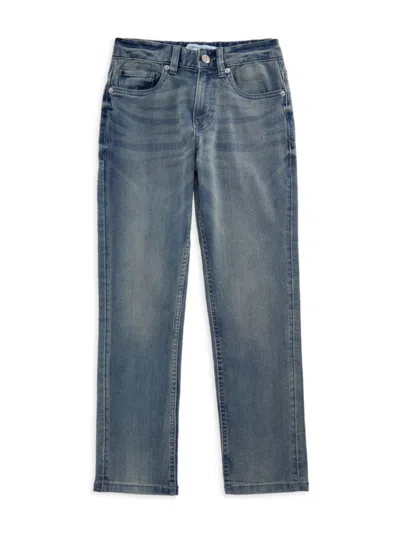 Calvin Klein Jeans Est.1978 Kids' Boy's Straight Leg Jeans In Oakland Blue