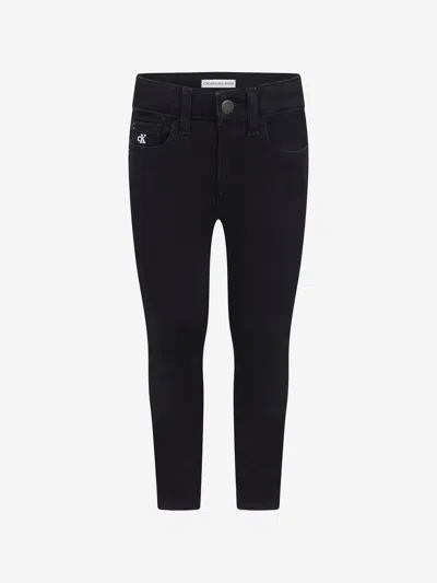 Calvin Klein Jeans Est.1978 Kids' Boys Skinny Fit Jeans 10 Yrs Black