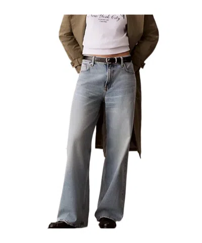 Calvin Klein Jeans Est.1978 Calvin Klein 90s Straight-leg Jeans In Blue