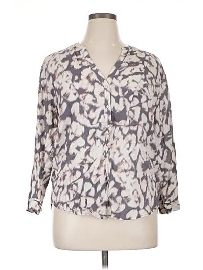 Pre-owned Calvin Klein Jeans Est.1978 Calvin Klein Jeans 3/4 Sleeve Blouse In White