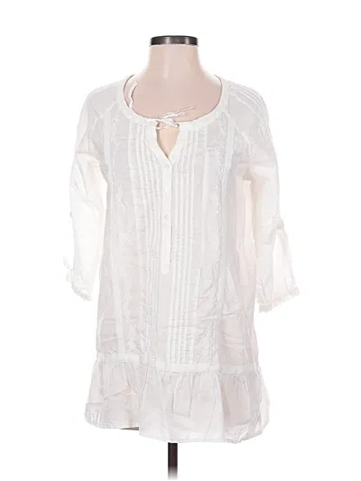 Pre-owned Calvin Klein Jeans Est.1978 Calvin Klein Jeans 3/4 Sleeve Blouse In White