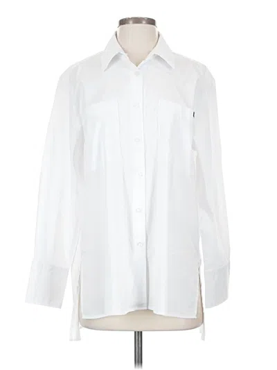 Pre-owned Calvin Klein Jeans Est.1978 Calvin Klein Jeans 3/4 Sleeve Button Down Shirt In White